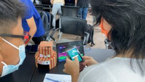 Students using ChatGPT to explore ideas for schoolwork and projects