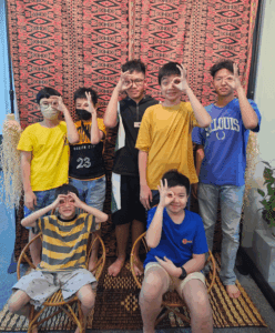 Chumbaka Kuching centre decorated for Gawai Dayak open house