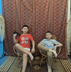 Chumbaka Kuching centre decorated for Gawai Dayak open house